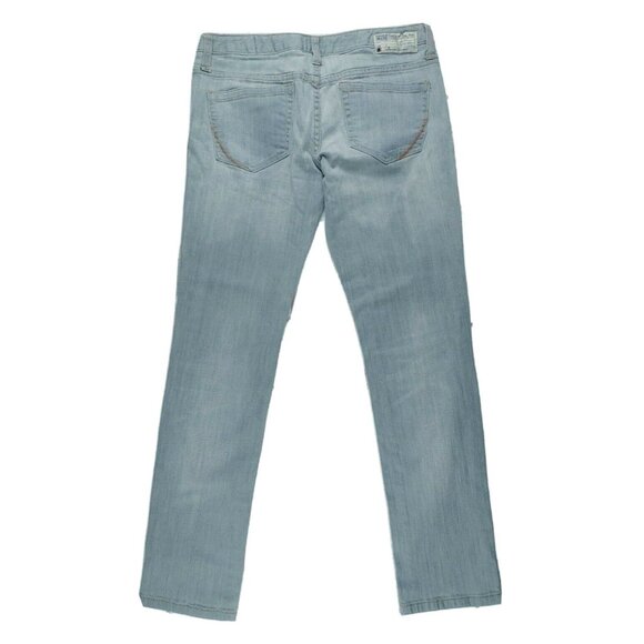 Converse One Star Womens 8 30x30 Jeans Gray Straight Leg Low Rise Stretch Y2K - Picture 1 of 8